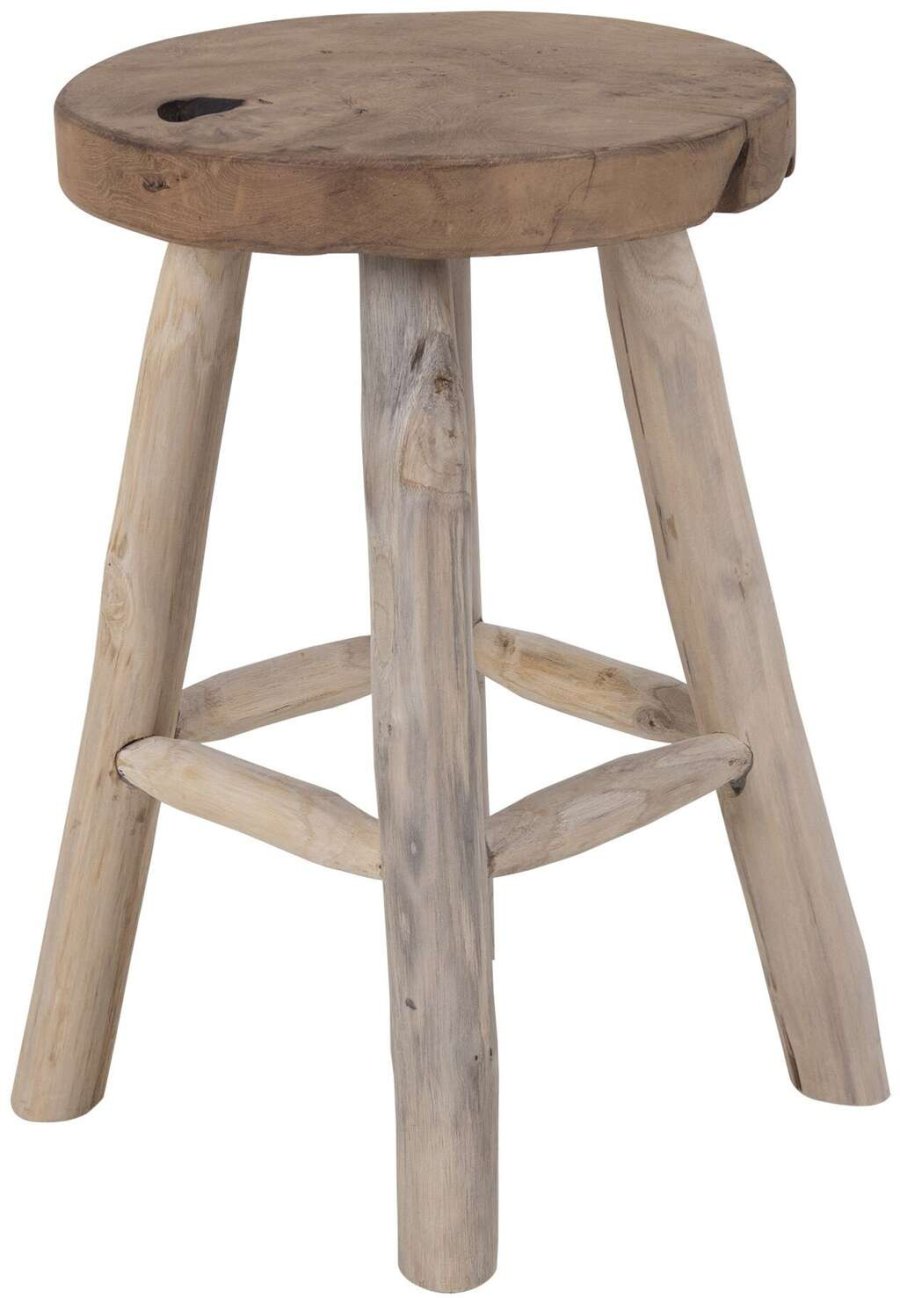 House Nordic Badia Hocker H45 cm, Teak