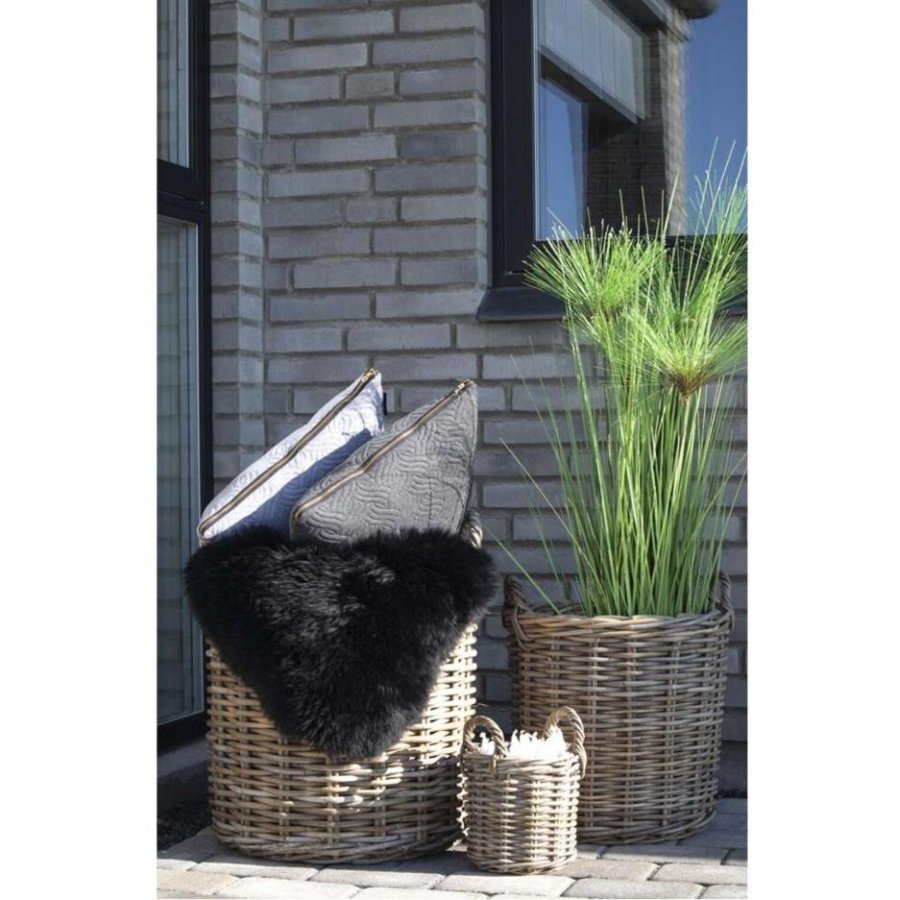 House Nordic Caor Korb 4er Set, Rattan