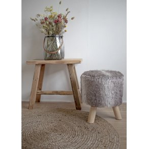 House Nordic Barcelona Bænk 50 cm, Teaktræ