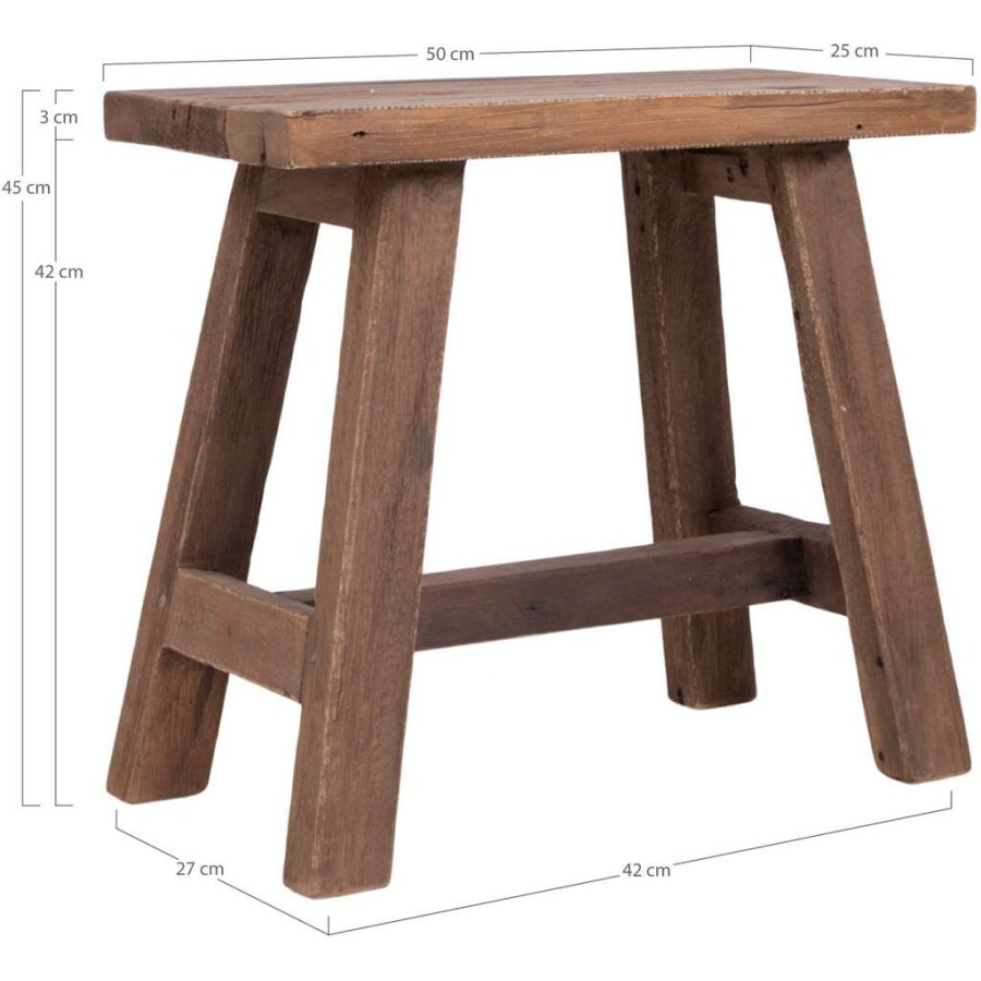 House Nordic Barcelona Sitzbank 50 cm, Teak