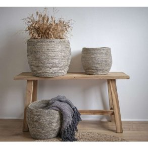 House Nordic Barcelona Bænk 90 cm, Teaktræ