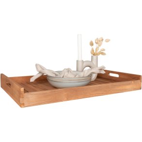 House Nordic Faro Bakke 58x38 cm, Teaktræ