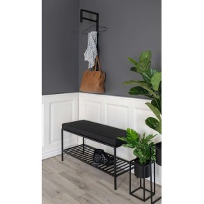 House Nordic Vita Bænk 100 cm, Sort