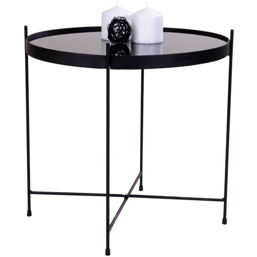 House Nordic Venezia Couchtisch 48 cm, Schwarz