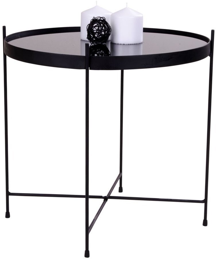 House Nordic Venezia Couchtisch 48 cm, Schwarz