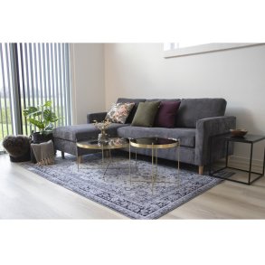 House Nordic Venezia Sofabord Ø48 cm, Messing