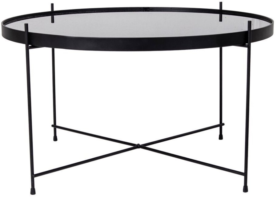 House Nordic Venezia Couchtisch 70 cm, Schwarz