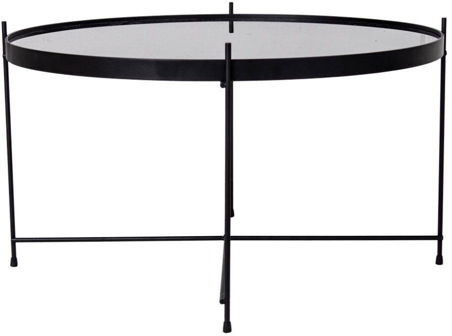 House Nordic Venezia Couchtisch 70 cm, Schwarz