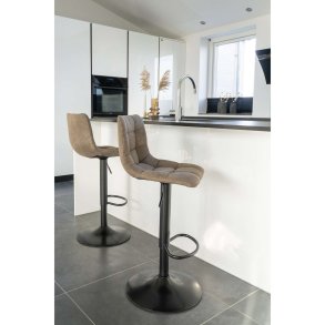 House Nordic Middelfart Barstol H88-108 cm, Lysebrun