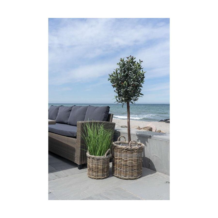 House Nordic Gili Krbe 2er Set, Kubo Rattan