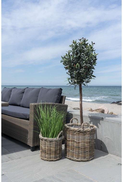 House Nordic Gili Krbe 2er Set, Kubo Rattan