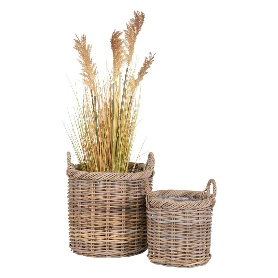 House Nordic Gili Krbe 2er Set, Kubo Rattan