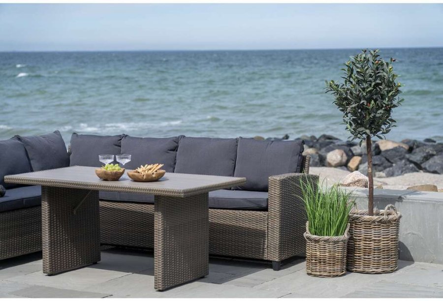 House Nordic Gili Krbe 2er Set, Kubo Rattan