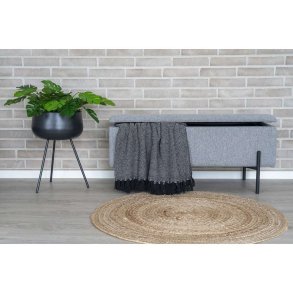 House Nordic Watford Bænk 95 cm, Lysegrå