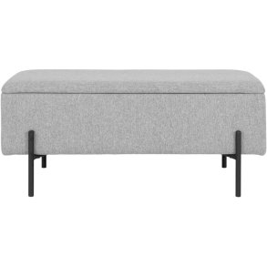 House Nordic Watford Bænk 95 cm, Lysegrå