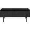 House Nordic Watford Truhenbank 95 cm, Schwarz