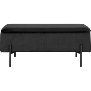 House Nordic Watford Bænk 95 cm, Sort
