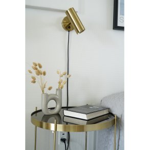 House Nordic Paris Væglampe 22 cm, Messing