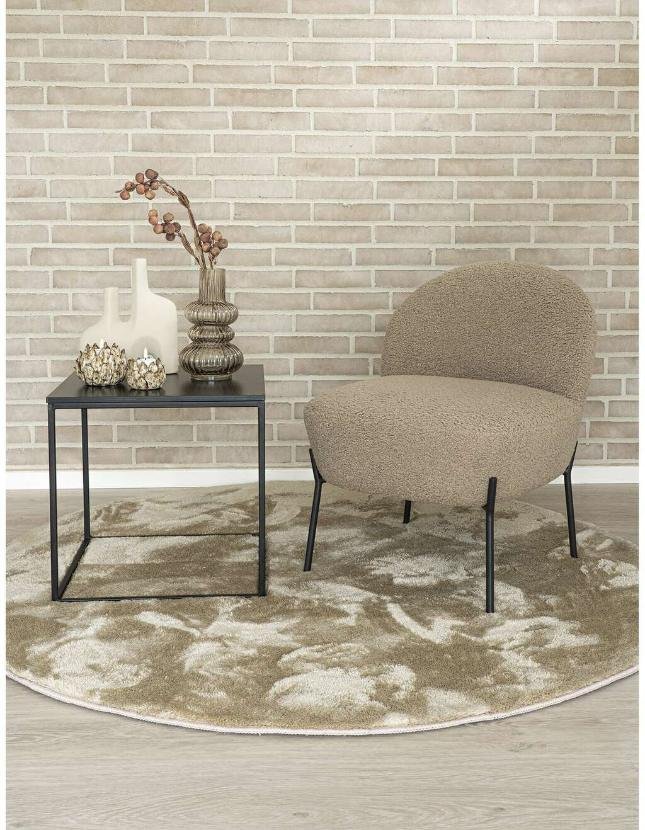 House Nordic Miami Teppich 160 cm, Sand