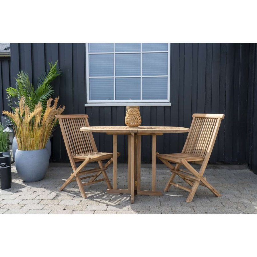 House Nordic Huelva Havebord H75 cm, Teaktr