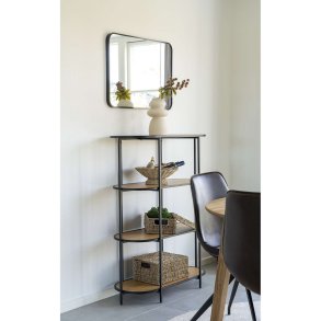 House Nordic Madrid Spejl 50x70 cm, Sort