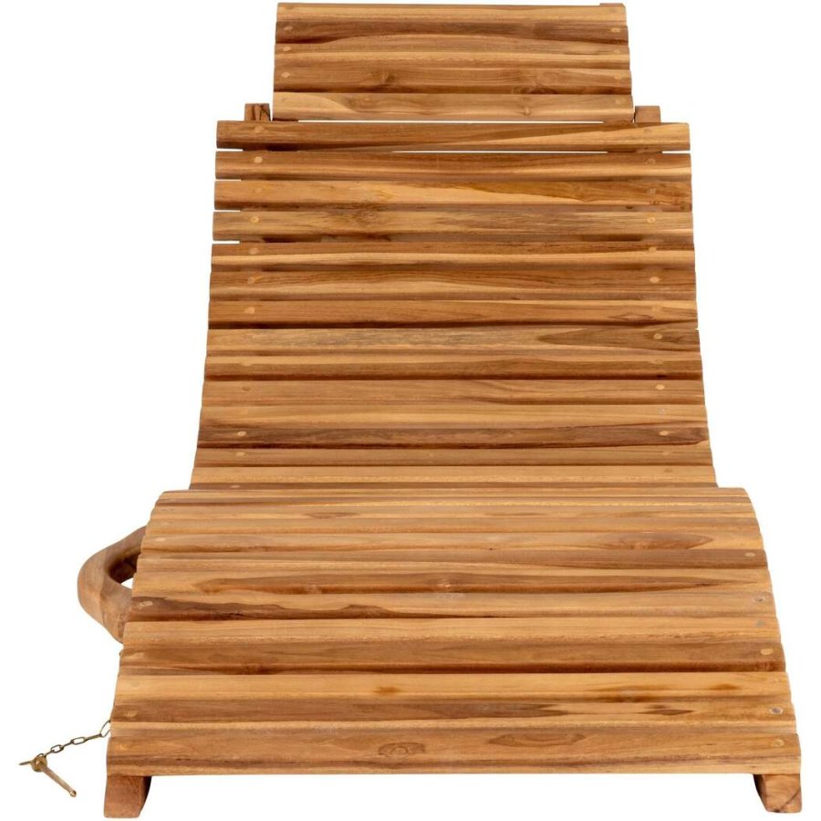 House Nordic Arrieta Sonnenliege 160 cm, Teak