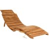 House Nordic Arrieta Sonnenliege 160 cm, Teak