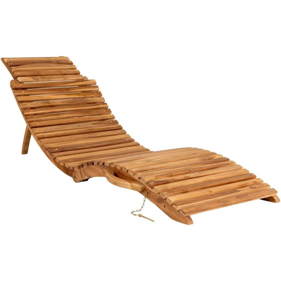 House Nordic Arrieta Sonnenliege 160 cm, Teak