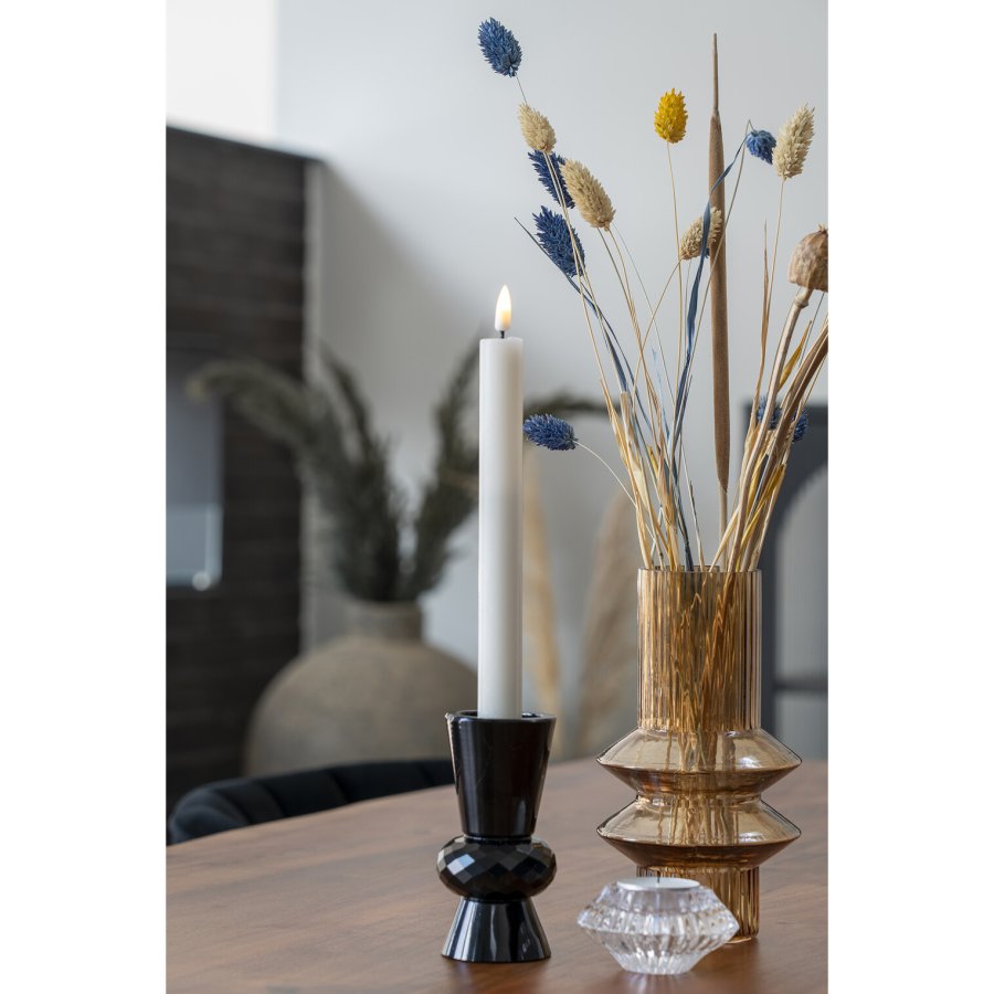 House Nordic Kerzenhalter H12 cm, Schwarz