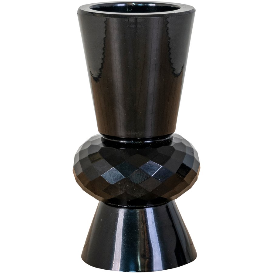 House Nordic Kerzenhalter H12 cm, Schwarz