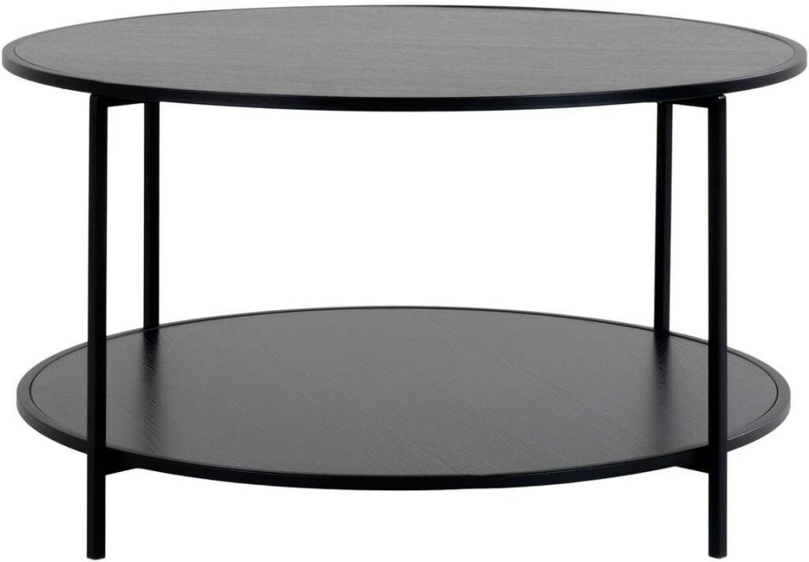 House Nordic Vita Couchtisch �80 cm, Schwarz