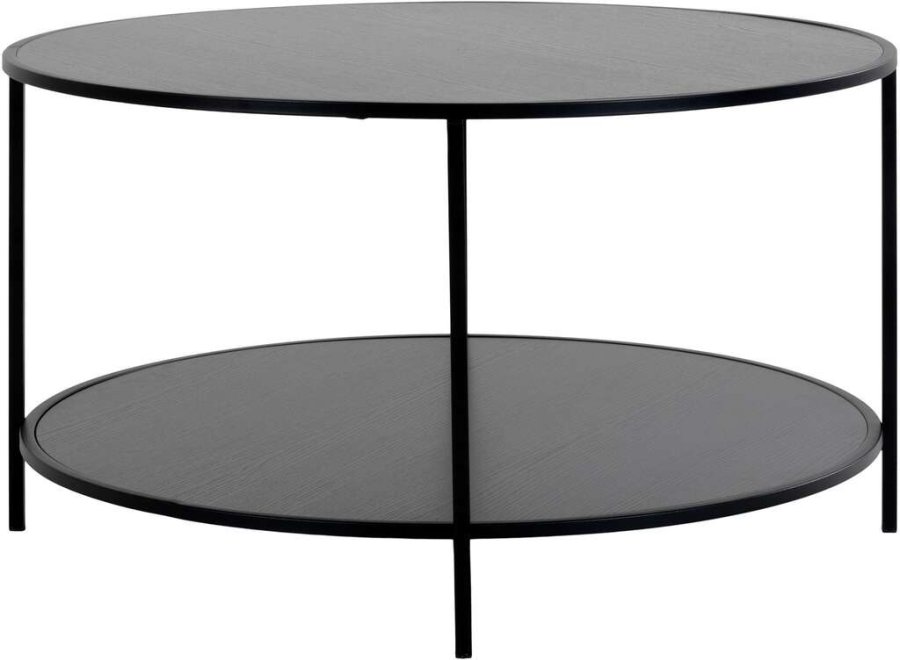 House Nordic Vita Couchtisch �80 cm, Schwarz