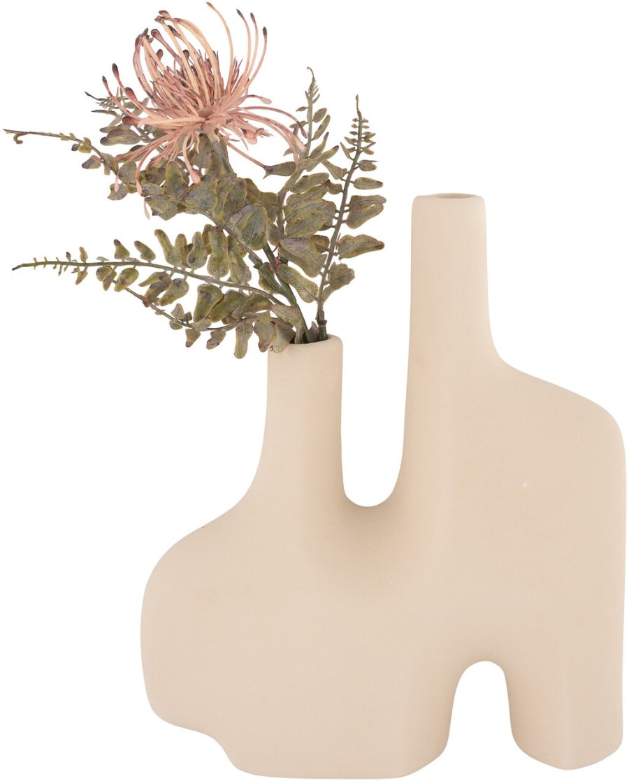 House Nordic Vase H27 cm, Sand