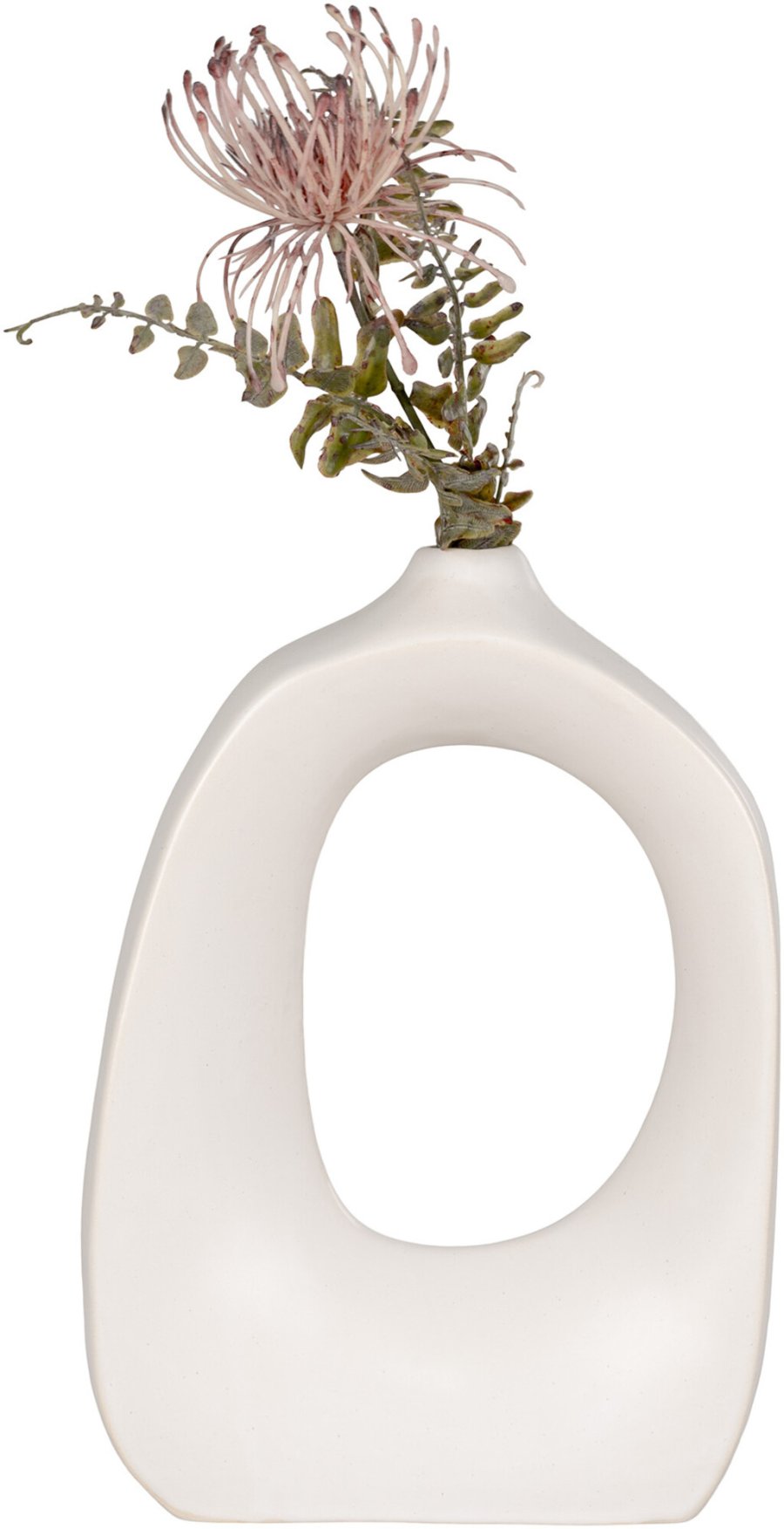 House Nordic Vase H28,5 cm, Wei