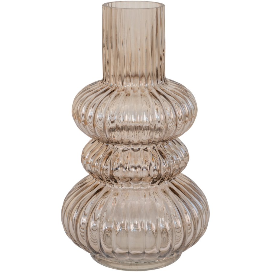 House Nordic Vase H25 cm, Geruchert