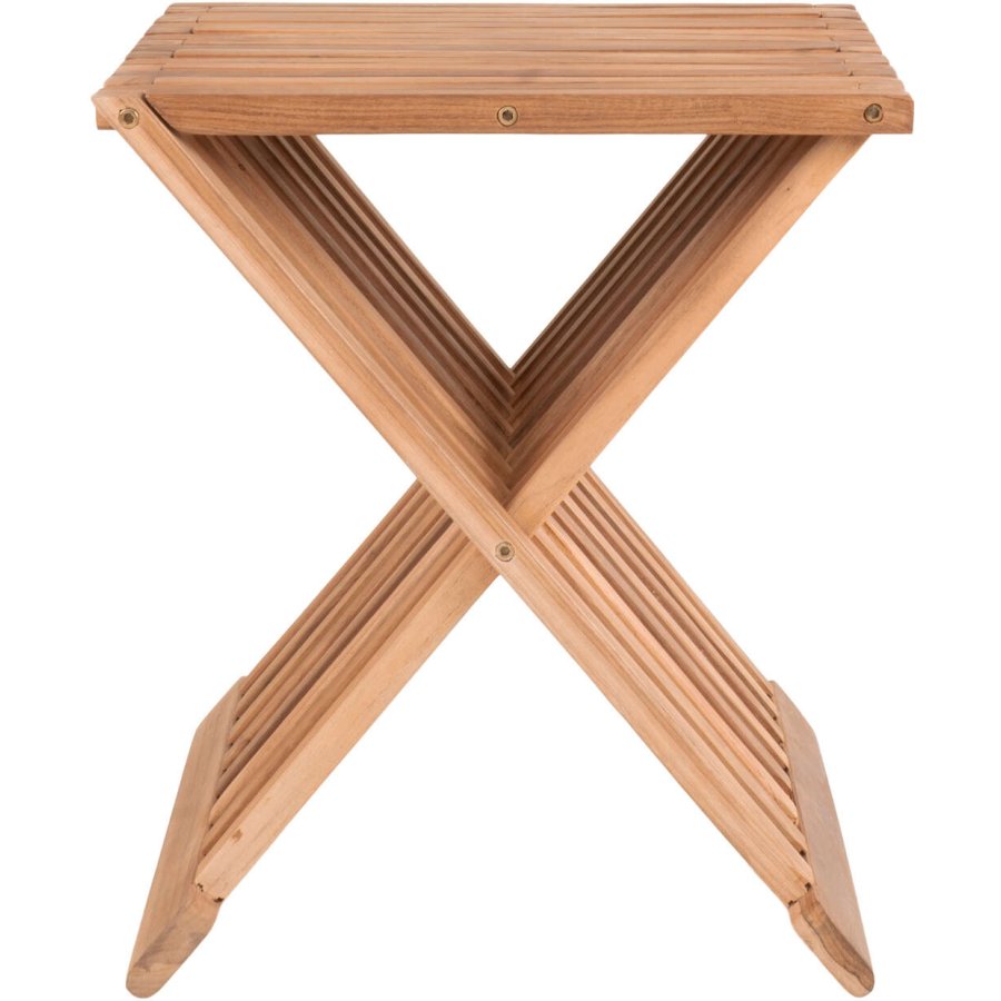 House Nordic Erto Hocker H45 cm, Teak