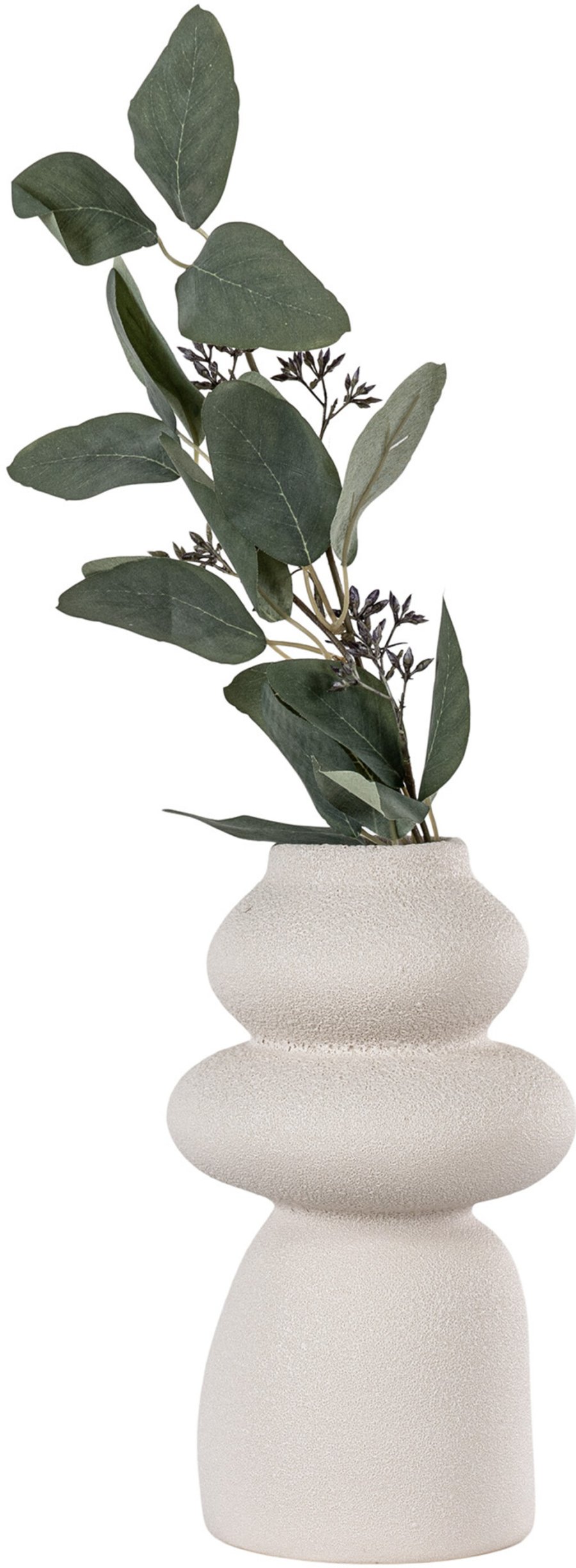 House Nordic Vase H26,5 cm, Beige