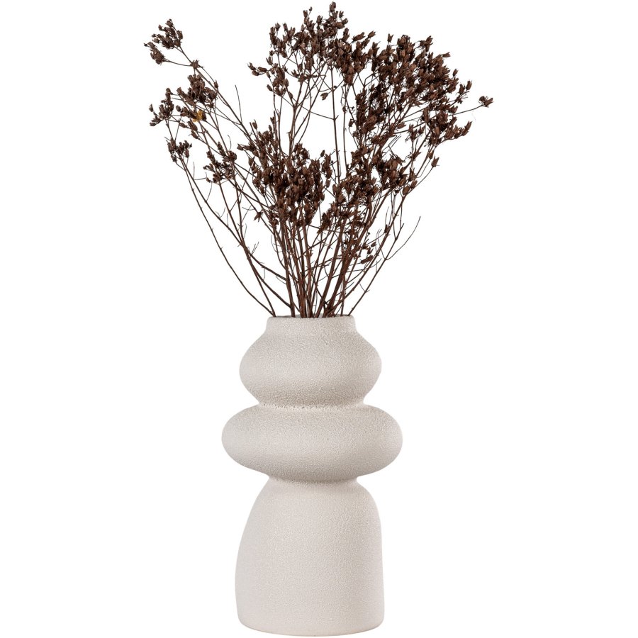 House Nordic Vase H26,5 cm, Beige