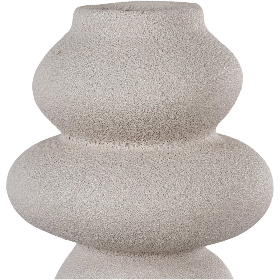 House Nordic Vase H26,5 cm, Beige