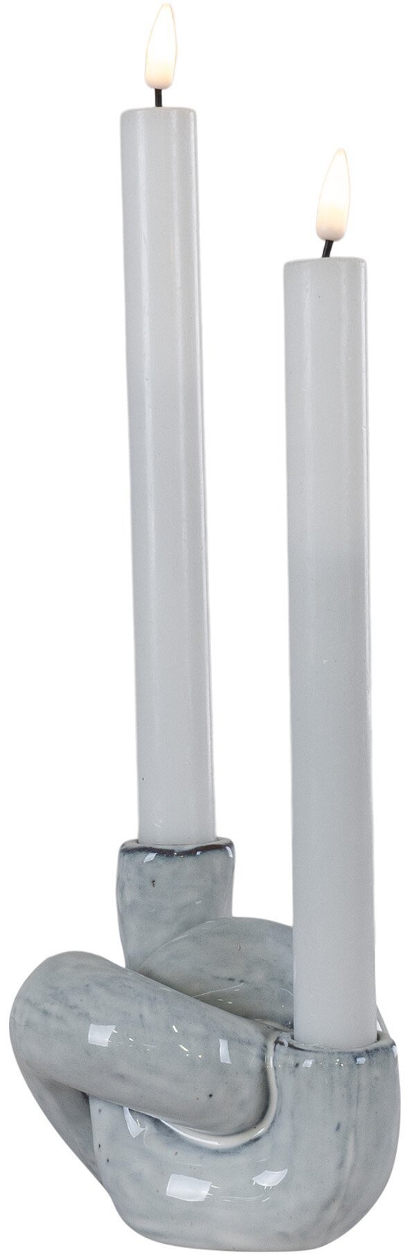 House Nordic Kerzenhalter H10,5 cm, Steingut