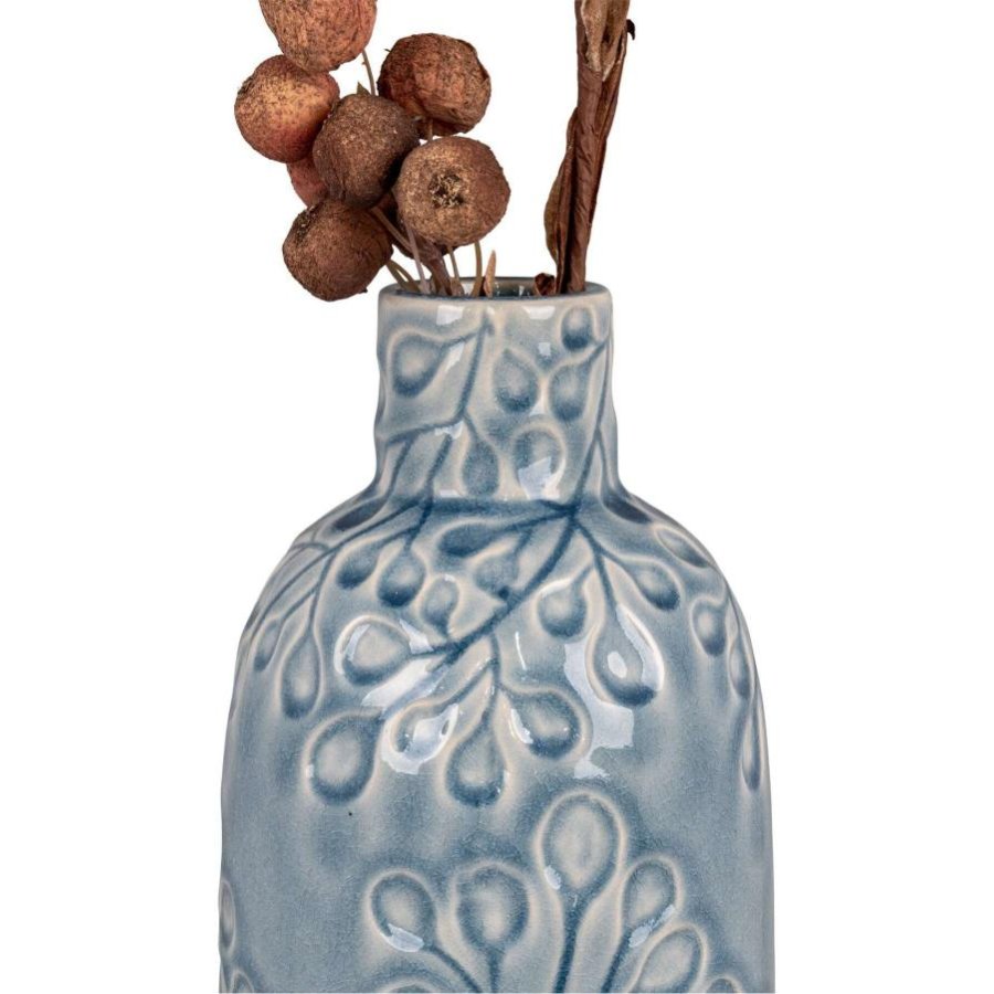 House Nordic Vase H26 cm, Blau