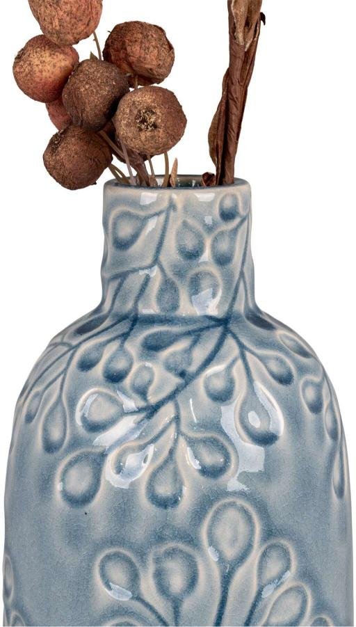 House Nordic Vase H26 cm, Blau