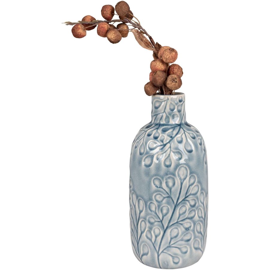 House Nordic Vase H26 cm, Blau