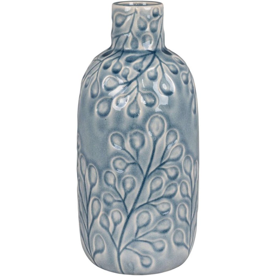 House Nordic Vase H26 cm, Blau