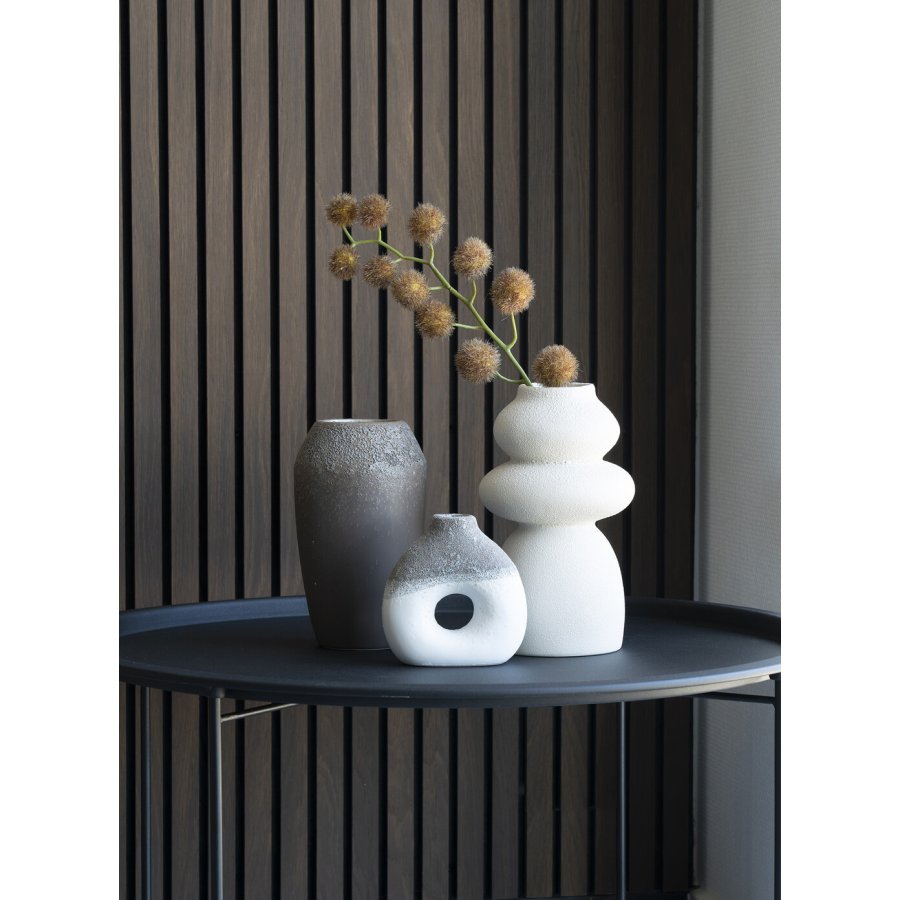 House Nordic Vase H22 cm, Brun