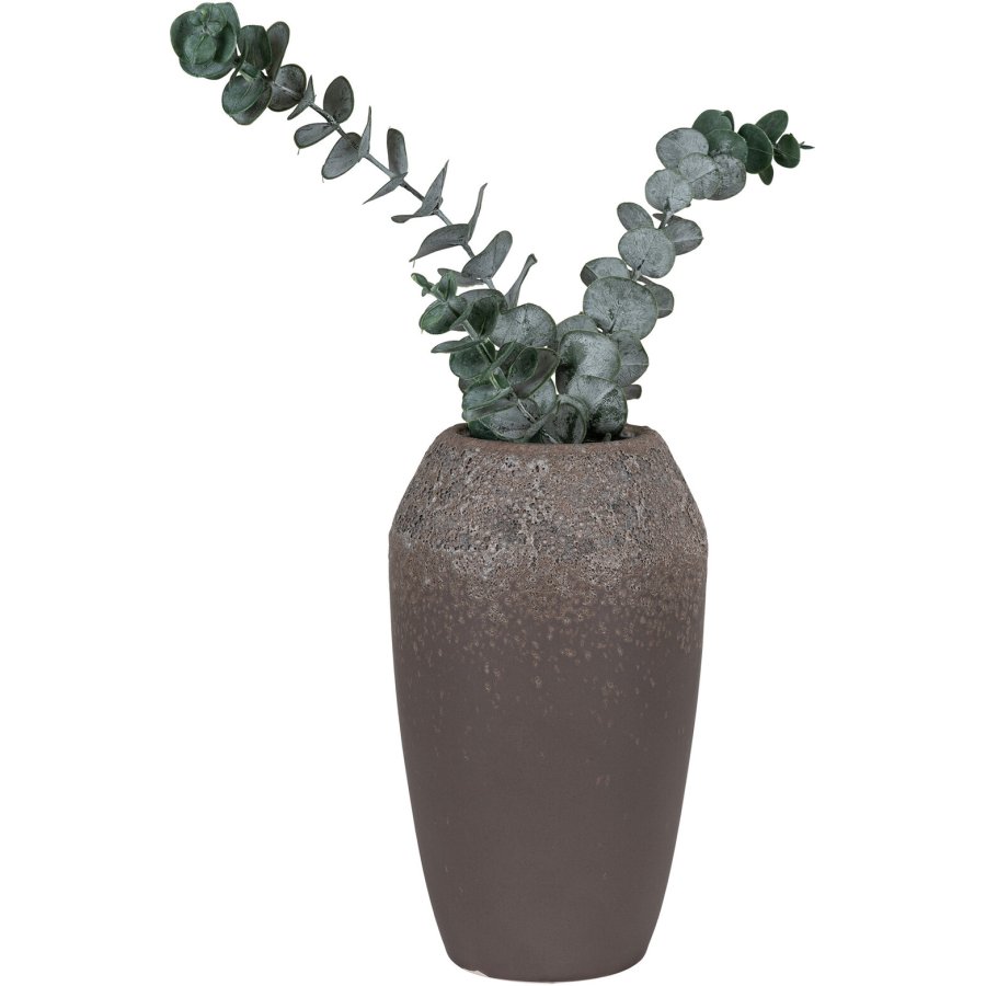 House Nordic Vase H22 cm, Brun