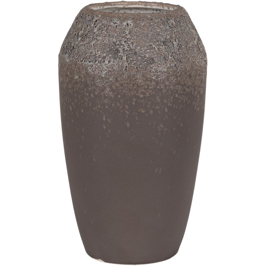 House Nordic Vase H22 cm, Brun