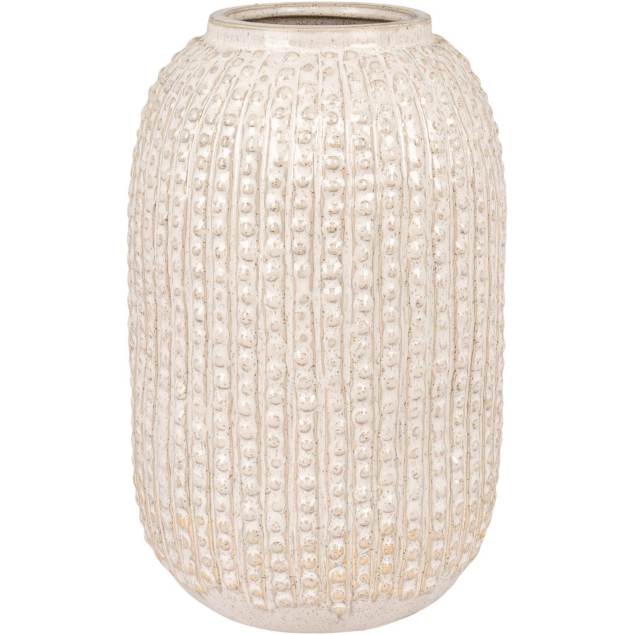 House Nordic Vase H25,5 cm, Beige