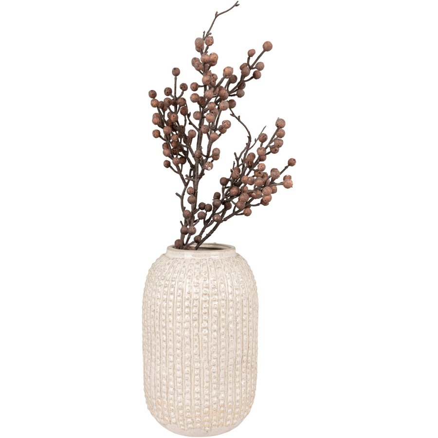 House Nordic Vase H25,5 cm, Beige