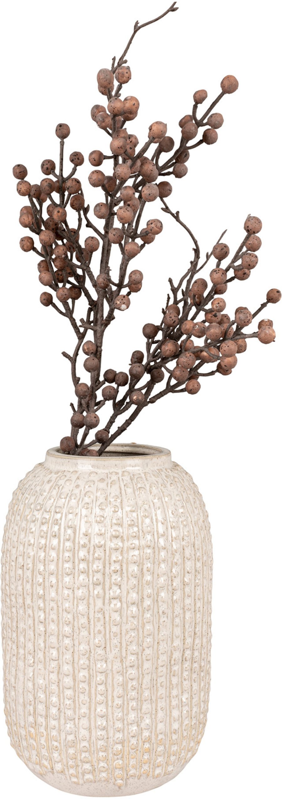 House Nordic Vase H25,5 cm, Beige